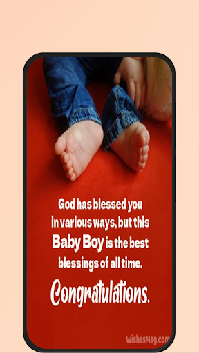new born congratulations Screen 2