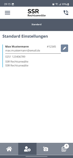 SSR Rechtsanwälte Screen 2
