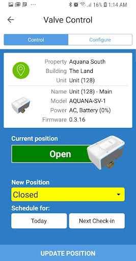 Aquana Mobile Screen 2