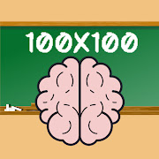 100x100! Multiply by 100 app icon