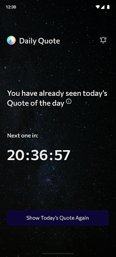 Daily Quote - Daily Motivation Screen 3
