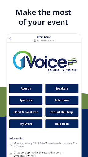 FSI Conferences Screen 2