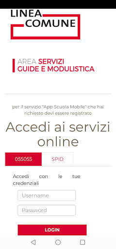 ScuolaMobile Screen 2