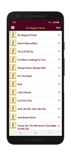Bryan Adams Lyrics Wallpapers Screen 3