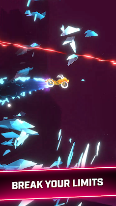 Rider Worlds - Neon Bike Races - Screenshot 1