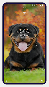 Screenshot 4 Rottweiler Dog Wallpapers android