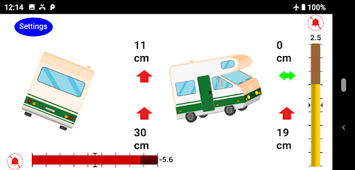 Android application Camper Level screenshort