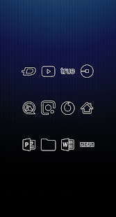 Fila - Icon Pack Captura de tela