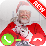 Santa Claus calling vid icon
