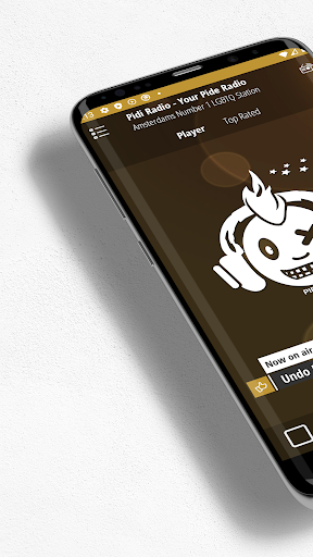 Android application Pidi Radio, Your LGBT Radio screenshort