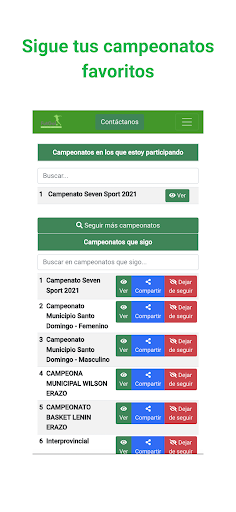 Android application FutGol screenshort