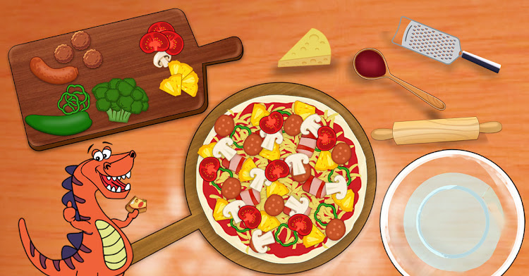Dino Pizza - Cooking games - 3.2 - (Android)