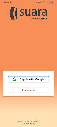 Android application Service Desk - Suara Coop. screenshort