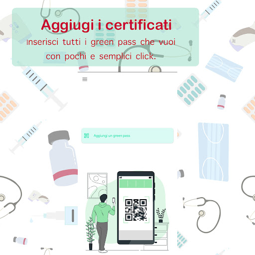 Android application Tessera Sanitaria Italia screenshort