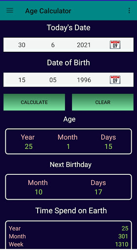Calculator Screen 3