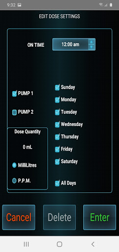 SCL Network Control Screen 2