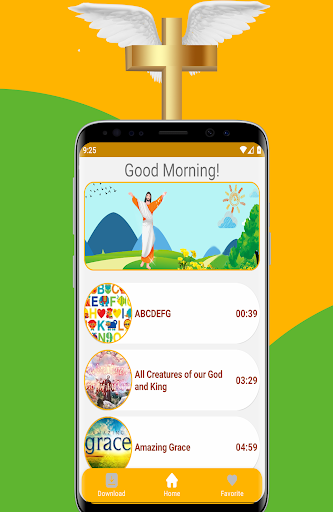 Android application Bible Songs screenshort