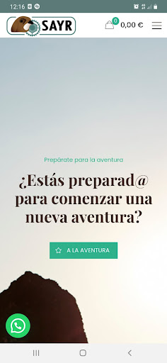 Android application SayrNatural screenshort