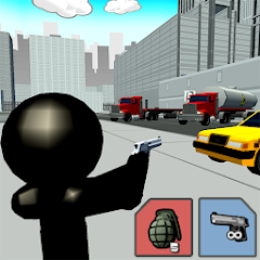 Stickman City Shooting 3D Mod apk son sürüm ücretsiz indir