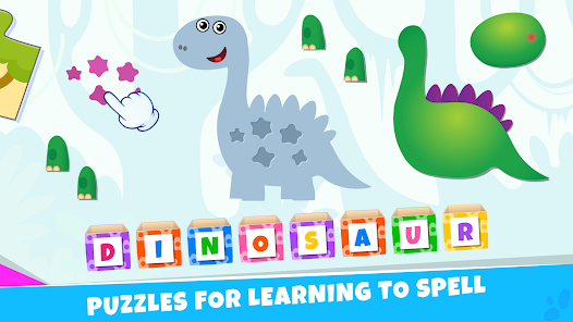 Bini Dino Puzzles for Kids!  screenshots 10