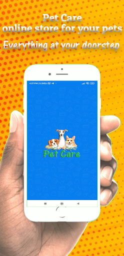 Android application Pet Care - Online Shopping screenshort