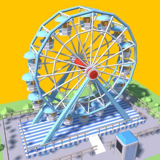 Ferris Wheel Clicker Lunapark logo