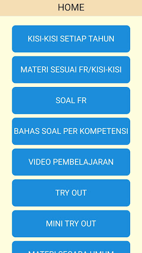 Android application Bimbel PPG PGSD Daljab screenshort
