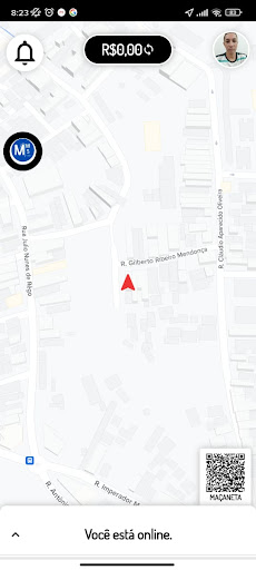 Android application MMS TRIPS MOTORISTA screenshort