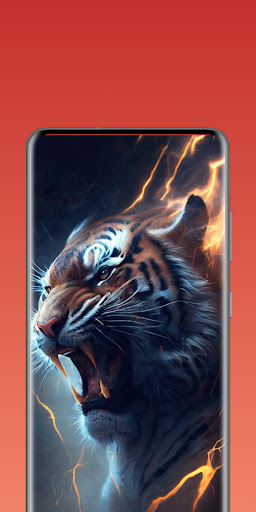 Tiger wallpaper Screen 3