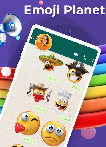 Emoji Stickers for Whatsapp Screen 3