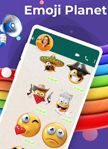 Emoji Stickers for Whatsapp