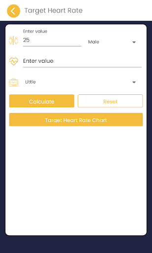 Health Rate Tracker Screen 3