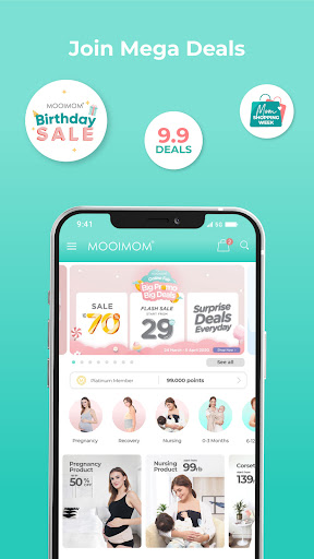 MOOIMOM - Online app for baby Screen 2
