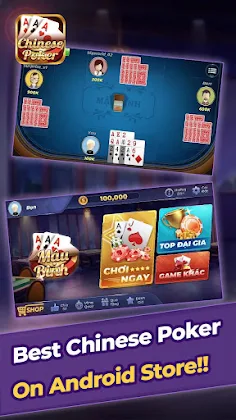 Chinese Poker - Mau Binh - Screenshot 1