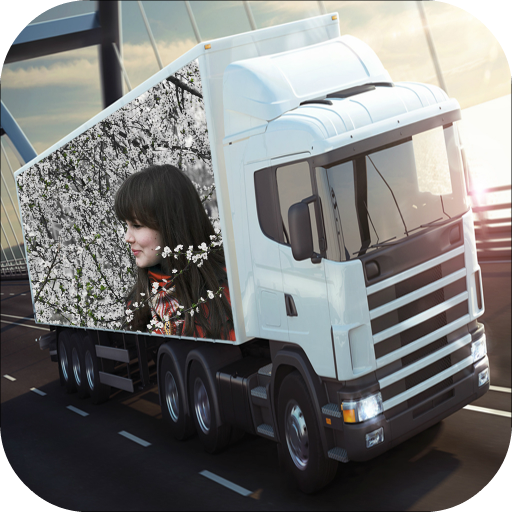 Big Truck Photo Frame  Icon