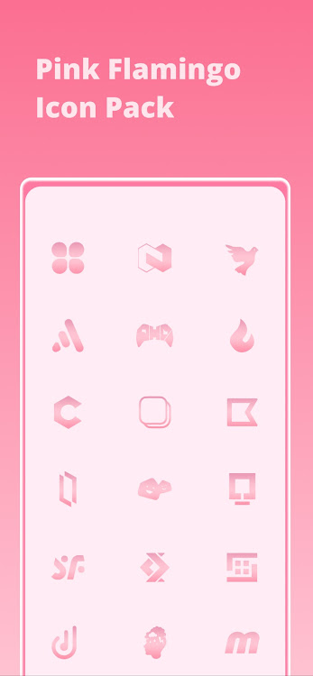 Pink Flamingo - Icon Pack - 3.6 - (Android)