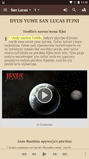 Nasa Bible (traditional orth) Screen 2