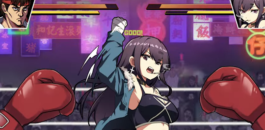 Waifu Fighter Game Boxing