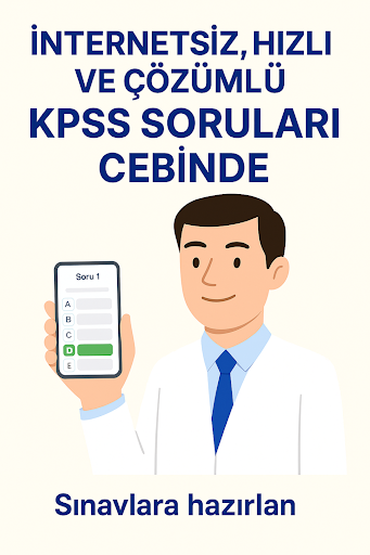 KPSS 2025: 9000+ Soru Bankası Screenshot 1 - AppWisp.com