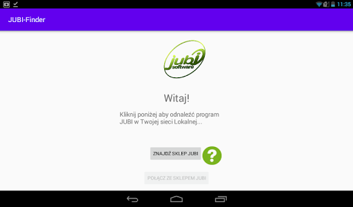 JUBI-Finder Screen 2