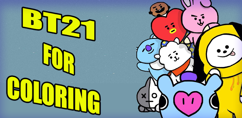 bt21 coloring book