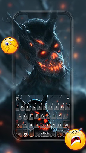 Burning Evil Demon Keyboard Th Screenshot 2 - AppWisp.com