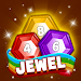 Merge hexagon jewel - Match 3 Icon