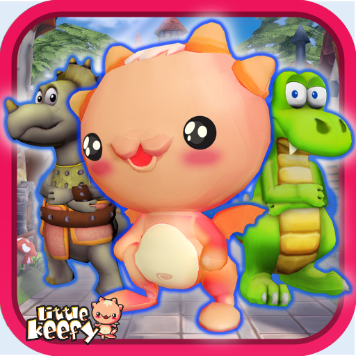 Keefy v Dinosaur logo