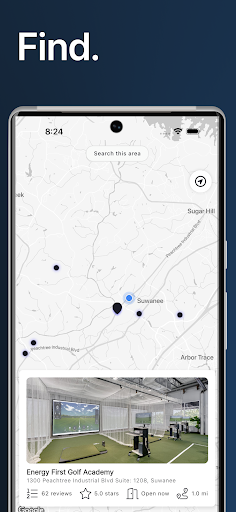 Teebly: Indoor Golf Booking Screenshot 2 - AppWisp.com