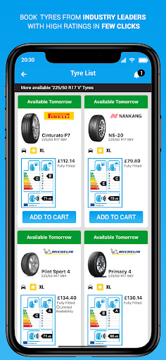 Harrow Budget Tyres Screen 3