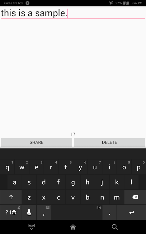Simple memo - 6.0 - (Android)
