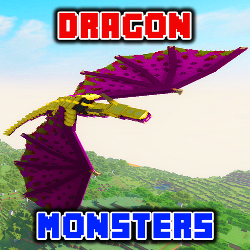 Dragon Monsters Mod for mcpe logo