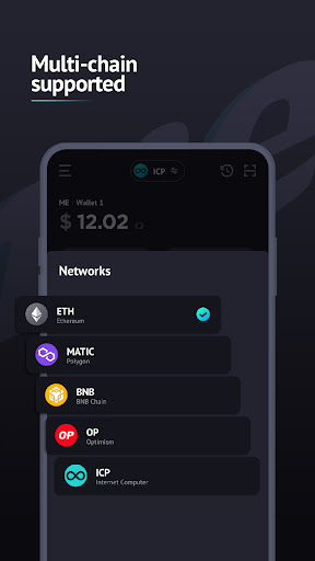 Android application Me Wallet - Web3, DeFi screenshort