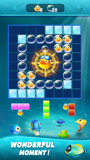 Block Puzzle Undersea Aquarium Screen 3